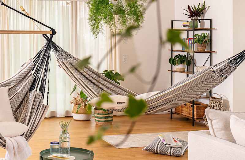 La Siesta FLORA ZEBRA Organic Cotton Classic Hammock